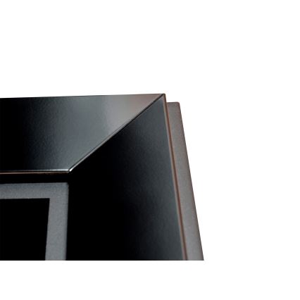 InFire - Ugradbeni BIO kamin 49x90 cm 3kW crna