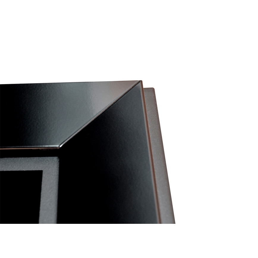 InFire - Ugradbeni BIO kamin 49x90 cm 3kW crna