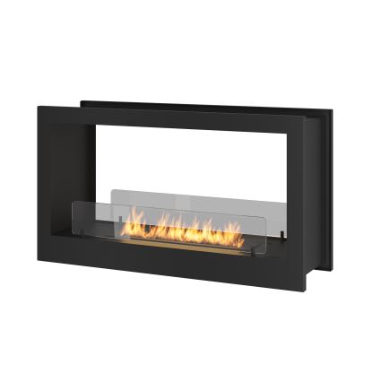 InFire - Ugradbeni BIO kamin 90x50 cm 3kW dvostrani