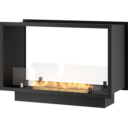 InFire - Ugrađeni BIO kamin 48,5x83,5 cm 3,5kW crna