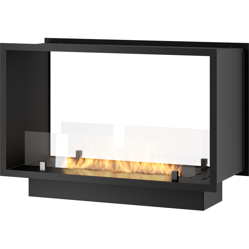 InFire - Ugrađeni BIO kamin 48,5x83,5 cm 3,5kW crna