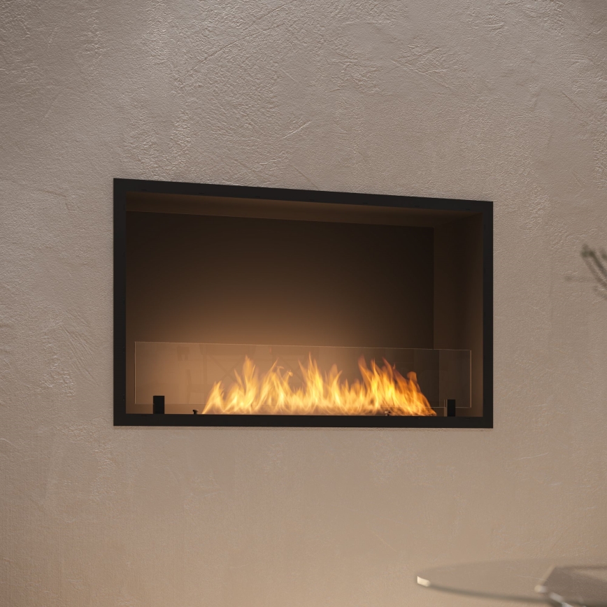 InFire - Ugrađeni BIO kamin 49,4x84,4 cm 3,5kW crna