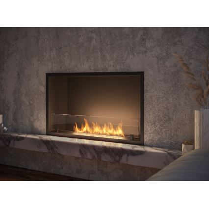 InFire - Ugrađeni BIO kamin 49,4x84,4 cm 3,5kW crna