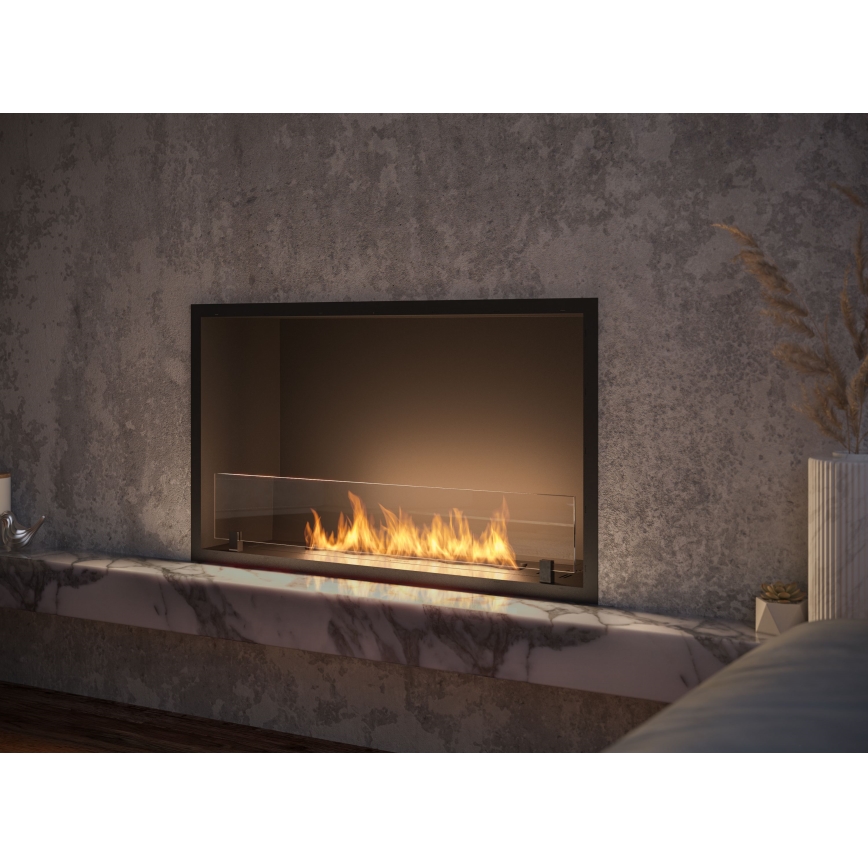 InFire - Ugrađeni BIO kamin 49,4x84,4 cm 3,5kW crna
