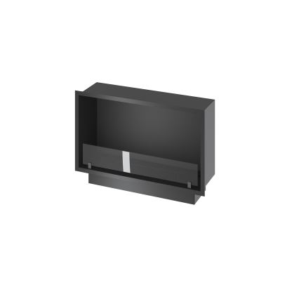 InFire - Ugrađeni BIO kamin 49,4x84,4 cm 3,5kW crna