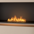 InFire - Ugrađeni BIO kamin 7,5x60 cm 3,5kW crna
