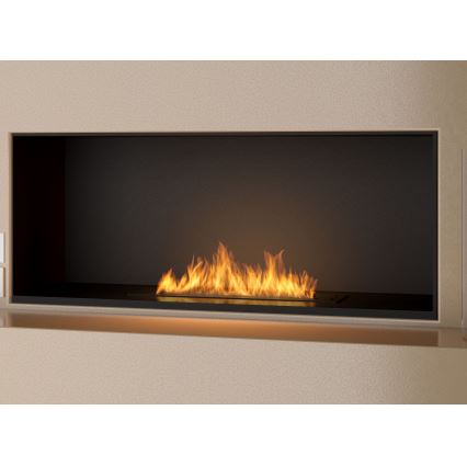 InFire - Ugrađeni BIO kamin 7,5x60 cm 3,5kW crna