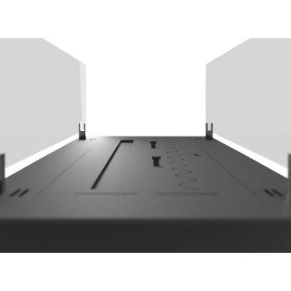 InFire - Ugrađeni BIO kamin 8,5x120 cm 6kW crna