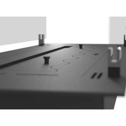 InFire - Ugrađeni BIO kamin 8,5x120 cm 6kW crna