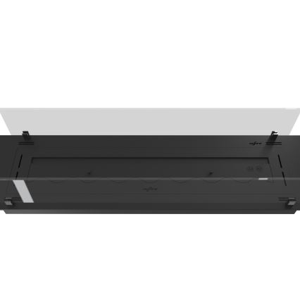 InFire - Ugrađeni BIO kamin 8,5x120 cm 6kW crna