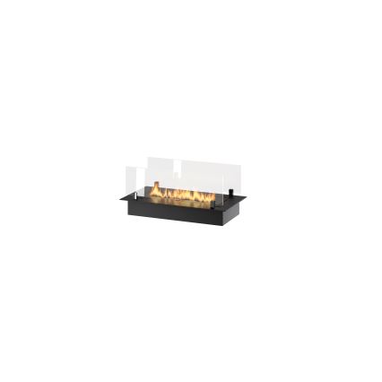 InFire - Ugrađeni BIO kamin 8,5x60 cm 3,5kW crna