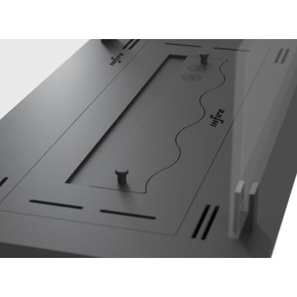 InFire - Ugrađeni BIO kamin 8,5x60 cm 3,5kW crna