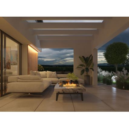 InFire - Ugrađeni BIO kamin 8,5x80 cm 3,5kW crna