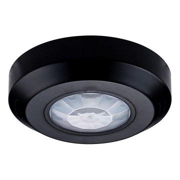 Infracrveni senzor pokreta 360° 200W/230V crna