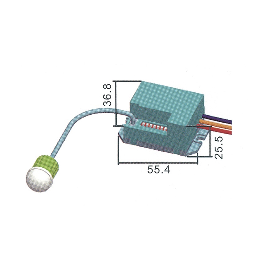 Infracrveni senzor pokreta PIR B 800W/230V
