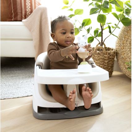 Ingenuity - Booster za stolicu 2u1 BABY BASE bež