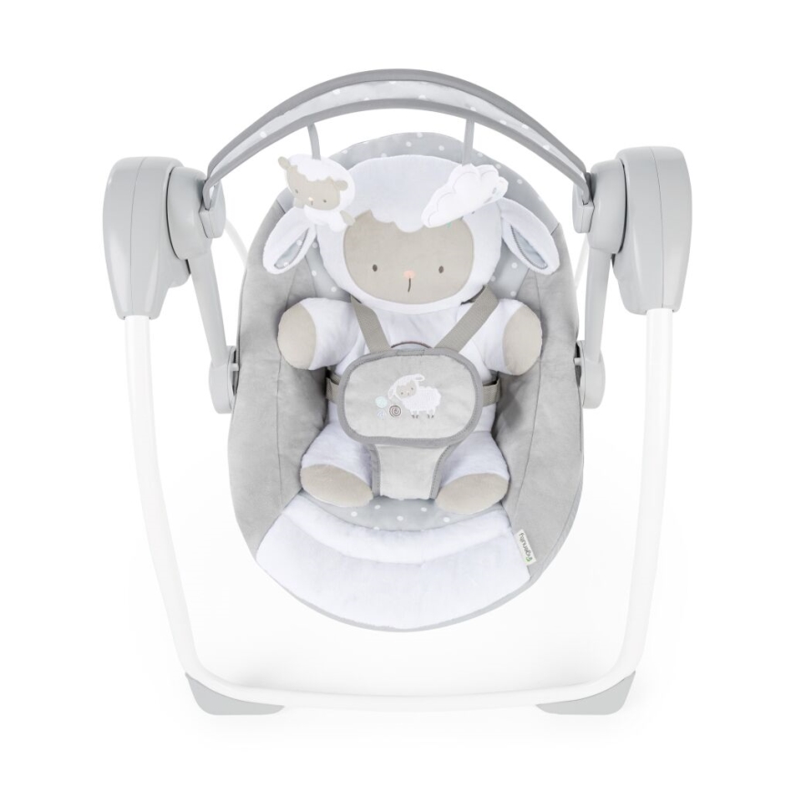 Ingenuity - Dječja ljuljačka s melodijom CUDDLE LAMB 4xLR14