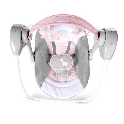 Ingenuity - Dječja ljuljačka s melodijom FLORA THE UNICORN 4xLR14