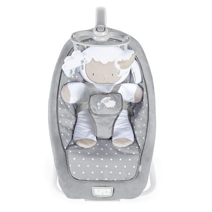 Ingenuity - Dječja njihaljka s melodijom CUDDLE LAMB 3xLR14