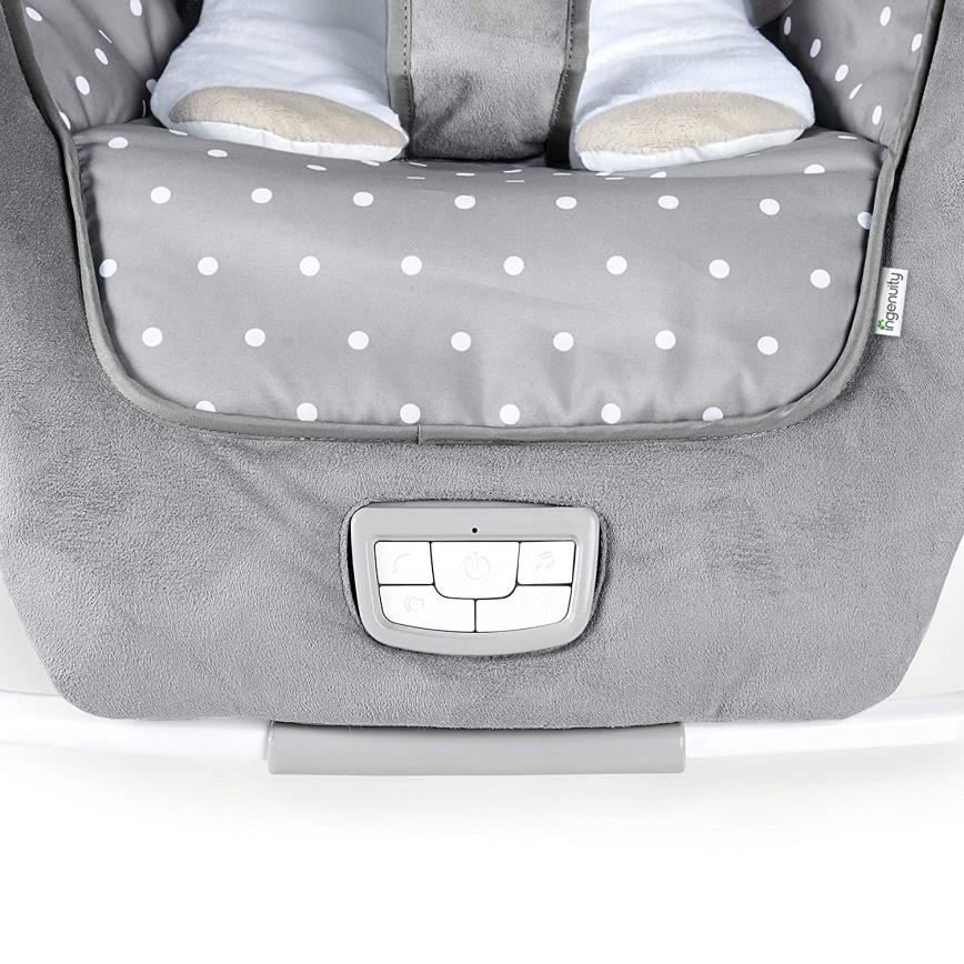 Ingenuity - Dječja njihaljka s melodijom CUDDLE LAMB 3xLR14