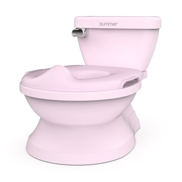 Ingenuity - Dječja noša s zvukom MY SIZE ružičasta 2xAAA