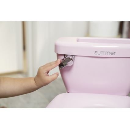 Ingenuity - Dječja noša s zvukom MY SIZE ružičasta 2xAAA