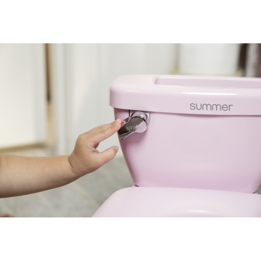 Ingenuity - Dječja noša s zvukom MY SIZE ružičasta 2xAAA