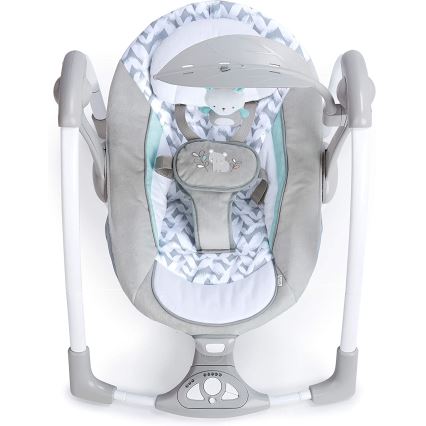 Ingenuity - Dječja vibrirajuća ljuljačka s melodijom 2u1 RAYLAN