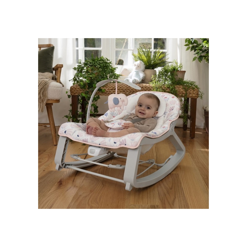 Ingenuity - Dječja vibrirajuća njihaljka 3u1 KEEP COZY 1xC