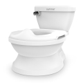 Ingenuity - Dječji WC s zvukom MY SIZE bijeli 2xAAA