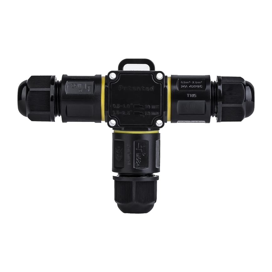 Spojni T konektor IP68 450V