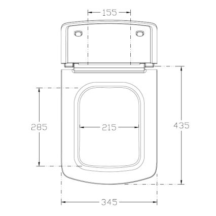 Isvea - WC daska SoftClose PURITY bijela