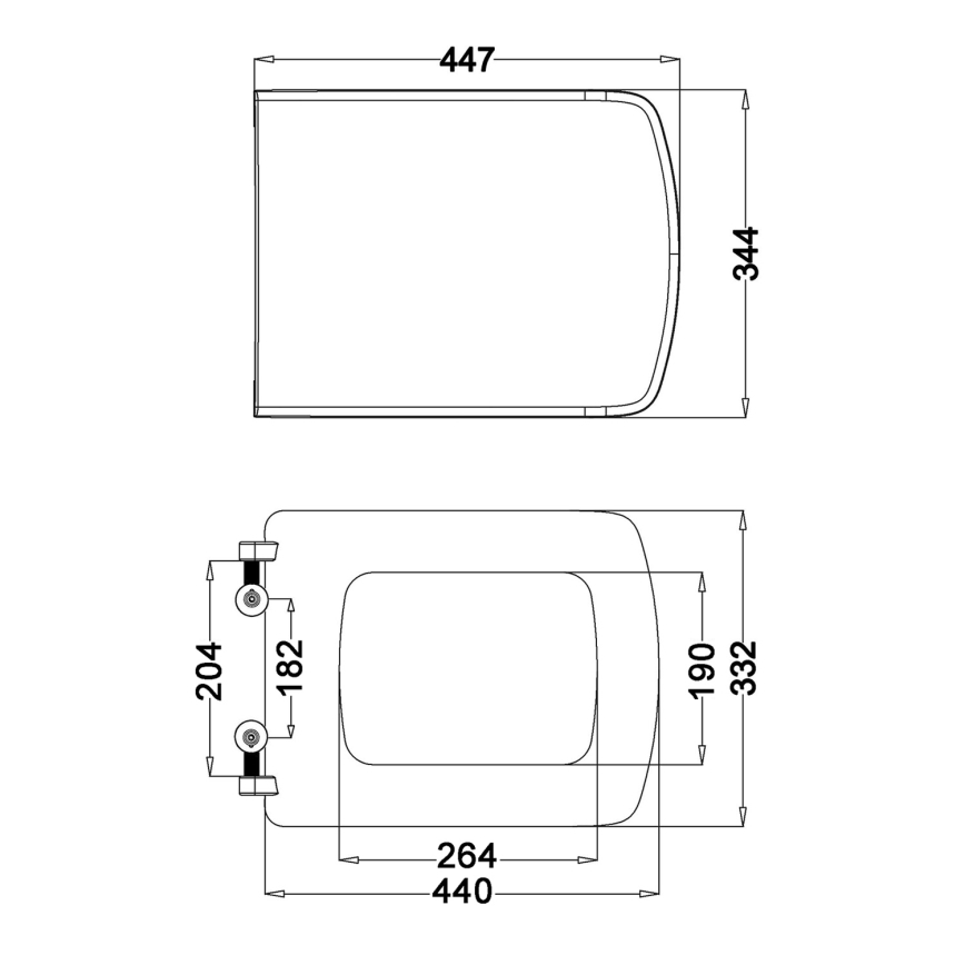Isvea - WC sjedalo SoftClose PURITY bijela