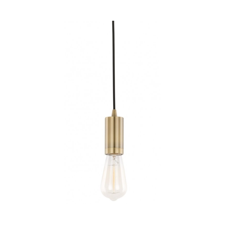 ITALUX - Luster na sajli MODERNA 1xE27/60W/230V bronca