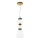 ITALUX - LED luster na sajli EVANS LED/15W/230V 3000K zlatna/plava