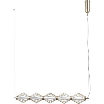ITALUX - LED luster na sajli SEVILLA LED/25W/230V 3000K zlatna