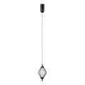 ITALUX - LED luster na sajli SEVILLA LED/5W/230V 3000K crna