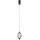 ITALUX - LED luster na sajli SEVILLA LED/5W/230V 3000K crna