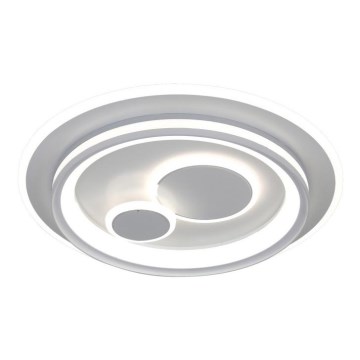 ITALUX - LED prigušiva stropna svjetiljka PARCO LED/55W/230V 3000-6500K promjer 50 cm bijela + daljinski upravljač
