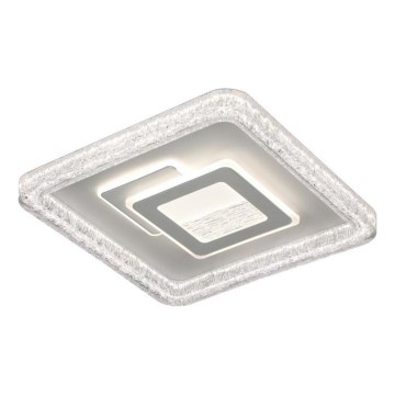 ITALUX - LED prigušivo stropno svjetlo TEMPIO LED/55W/230V 3000-6500K 50x50 cm bijela + daljinski upravljač