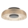 ITALUX - LED stropna svjetiljka PASSO LED/8W/230V 3000K, promjer 25 cm, zadimljena bež