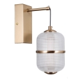 ITALUX - LED zidna svjetiljka ALANI LED/6W/230V 3000K zlatna