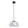 ITALUX - Luster na sajli AINALE 1xG9/7W/230V crna/prozirna