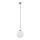 ITALUX - Luster na sajli DEORE 1xE27/40W/230V pr. 25 cm bronca