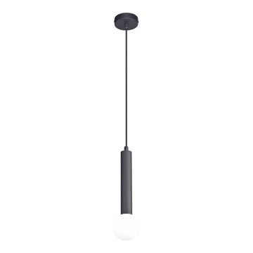 ITALUX - Luster na sajli FILANO 1xG9/5W/230V crna