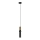 ITALUX - Luster na sajli ISIDORA 1xGU10/25W/230V crna/bronca