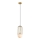 ITALUX - Luster na sajli MATTY 1xE27/40W/230V pr. 15 cm zlatna