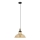 ITALUX - Luster na užetu HUBERT 1xE27/40W/230V