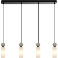 ITALUX - Luster SANTOS na sajli 4xG9/40W/230V, crne boje