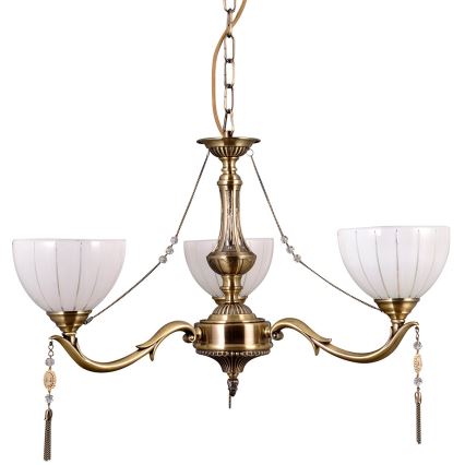 ITALUX - Luster na lancu BAXIO 3xE27/60W/230V